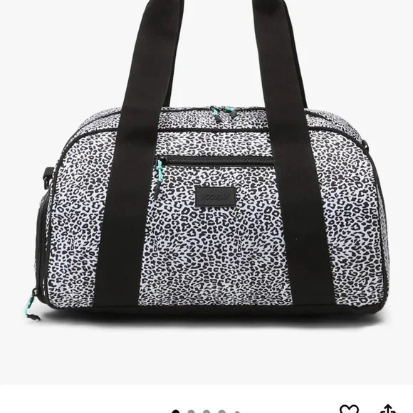 #100 Stylish Black and White Travel Bag - Picture 7 of 10